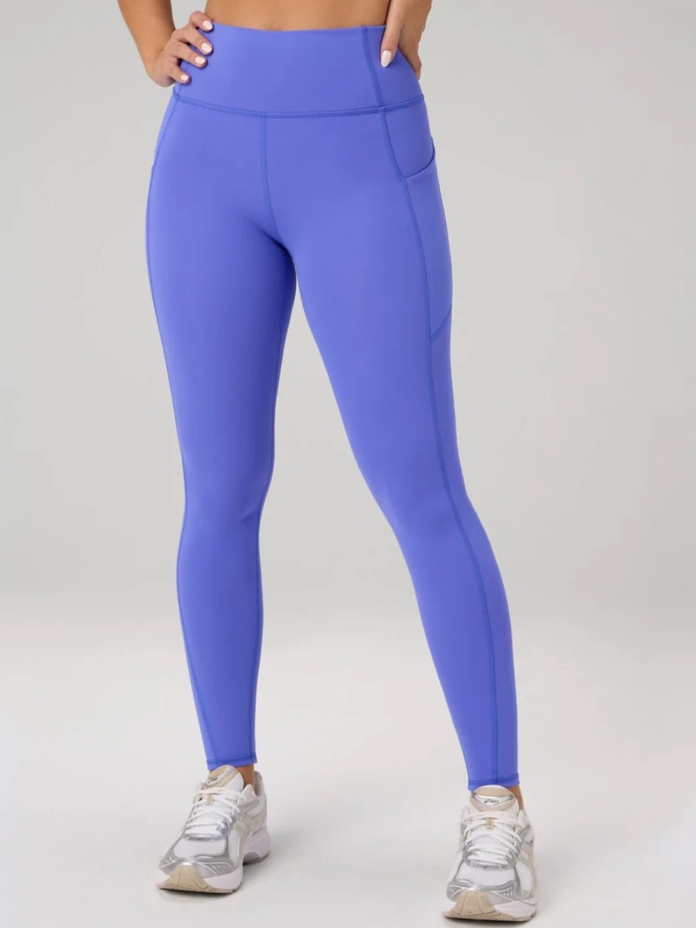 Fabletics Women's Oasis High Waisted Blue Leggings NWT Size XXL/1X